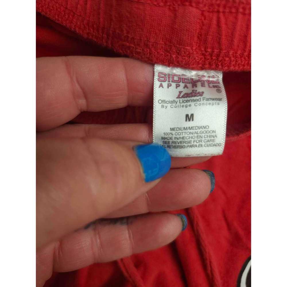 Sideline Apparel Georgia Bulldogs Ombre Lounge Pants Red Pink Womens Medium - Picture 5 of 8